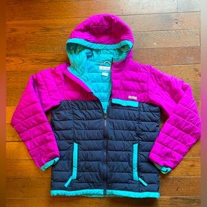 Columbia down winter jacket
